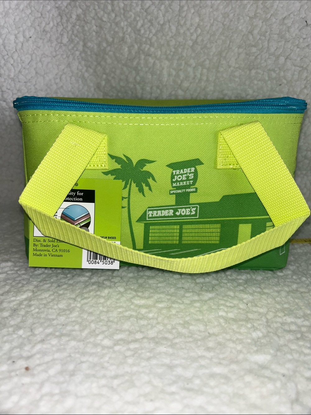Trader Joe’s Mini Insulted Green & Aqua lunch  Bag